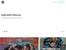 Tablet Screenshot of cleuren.com